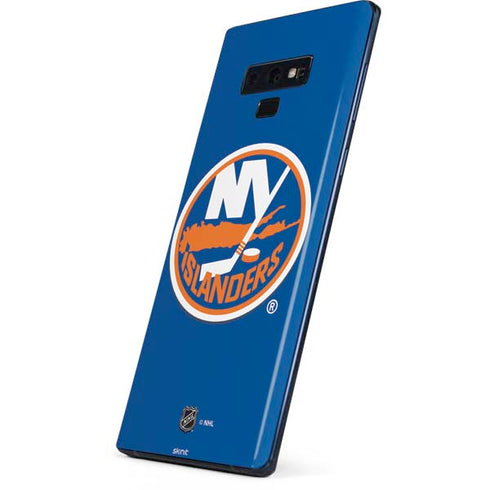 NHL New York Islanders Solid Background Galaxy Note 9 Skin