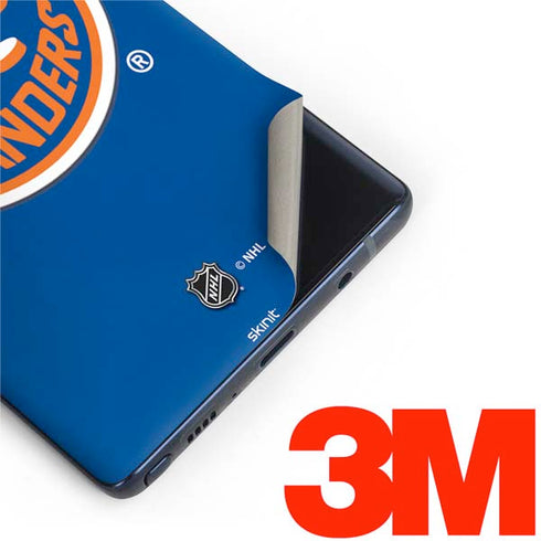 NHL New York Islanders Solid Background Galaxy Note 9 Skin
