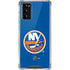 NHL New York Islanders Solid Background Galaxy Note20 5G Clear Case
