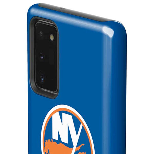 NHL New York Islanders Solid Background Galaxy Note20 5G Pro Case