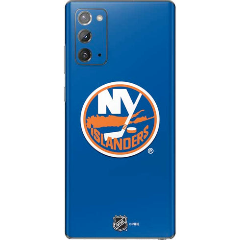 NHL New York Islanders Solid Background Galaxy Note20 5G Skin