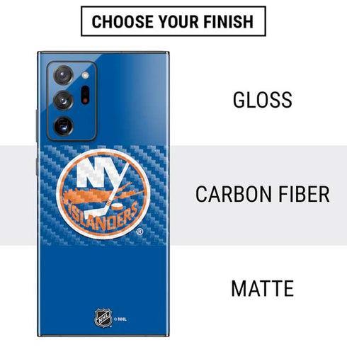 NHL New York Islanders Solid Background Galaxy Note20 Ultra 5G Skin