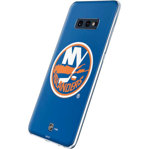 NHL New York Islanders Solid Background Galaxy S10e Skin