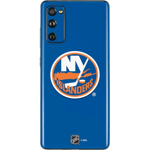 NHL New York Islanders Solid Background Galaxy S20 Fan Edition Skin