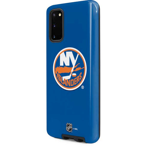 NHL New York Islanders Solid Background Galaxy S20 Pro Case