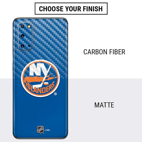 NHL New York Islanders Solid Background Galaxy S20 Skin