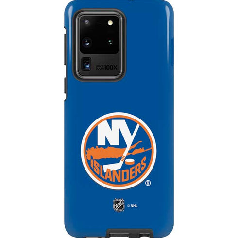 NHL New York Islanders Solid Background Galaxy S20 Ultra 5G Pro Case