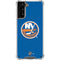 NHL New York Islanders Solid Background Galaxy S21 Plus 5G Clear Case