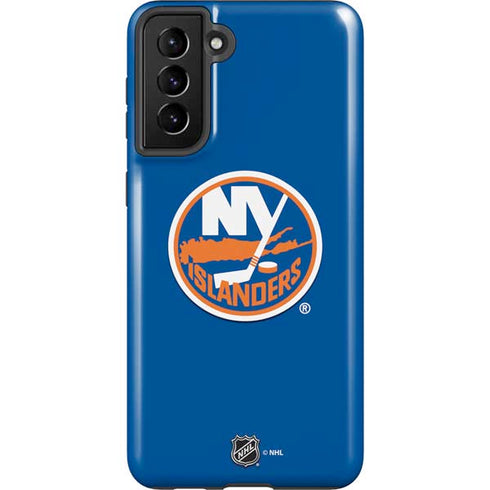 NHL New York Islanders Solid Background Galaxy S21 Plus 5G Pro Case