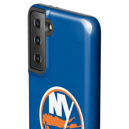 NHL New York Islanders Solid Background Galaxy S21 Plus 5G Pro Case