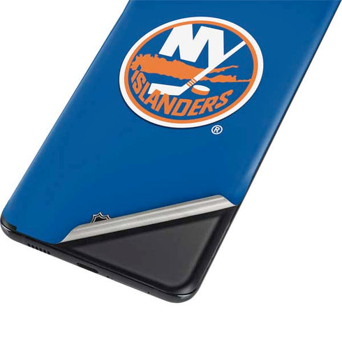 NHL New York Islanders Solid Background Galaxy S21 Plus 5G Skin