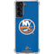 NHL New York Islanders Solid Background Galaxy S22 Clear Case