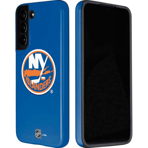 NHL New York Islanders Solid Background Galaxy S22 Pro Case