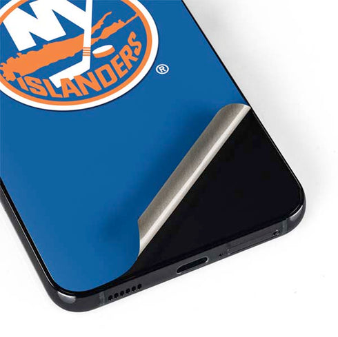NHL New York Islanders Solid Background Galaxy S22 Skin