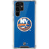 NHL New York Islanders Solid Background Galaxy S22 Ultra Clear Case