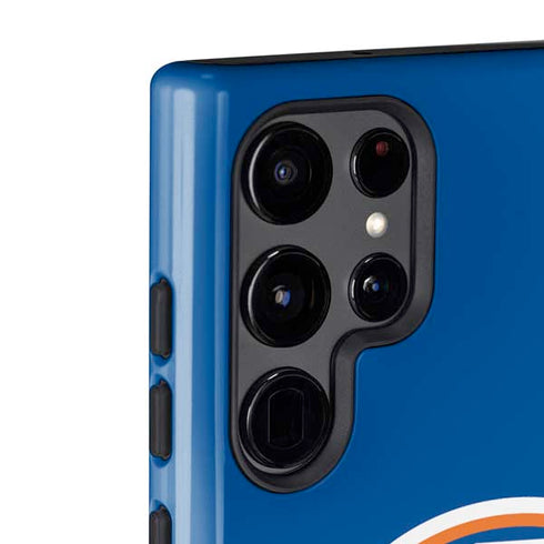 NHL New York Islanders Solid Background Galaxy S22 Ultra Pro Case