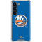 NHL New York Islanders Solid Background Galaxy S23 Clear Case