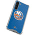 NHL New York Islanders Solid Background Galaxy S23 Plus Clear Case