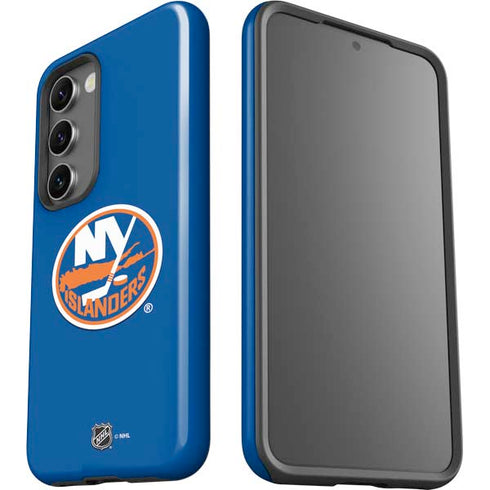 NHL New York Islanders Solid Background Galaxy S23 Pro Case