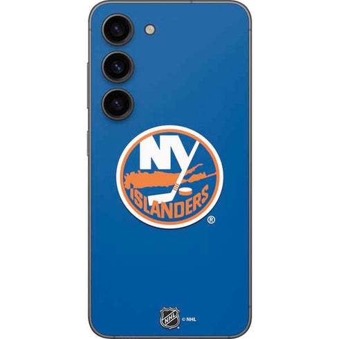 NHL New York Islanders Solid Background Galaxy S23 Skin