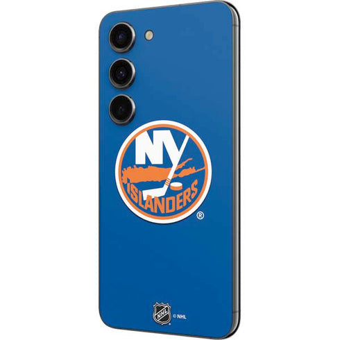 NHL New York Islanders Solid Background Galaxy S23 Skin