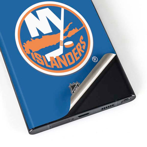 NHL New York Islanders Solid Background Galaxy S23 Ultra Skin