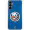 NHL New York Islanders Solid Background Galaxy S24 Plus Clear Case