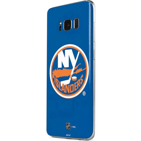 NHL New York Islanders Solid Background Galaxy S8 Skin