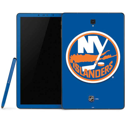 NHL New York Islanders Solid Background Samsung Galaxy Tab Skin