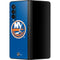 NHL New York Islanders Solid Background Galaxy Z Fold3 5G Skin