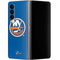 NHL New York Islanders Solid Background Galaxy Z Fold4 5G Skin