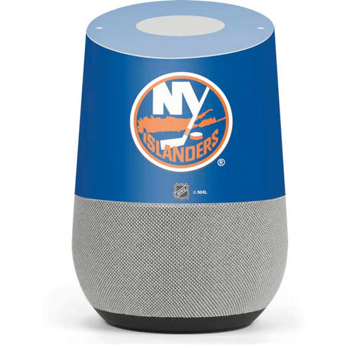 NHL New York Islanders Solid Background Google Home Skin