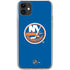 NHL New York Islanders Solid Background iPhone 11 Clear Case