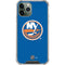 NHL New York Islanders Solid Background iPhone 11 Pro Max Clear Case