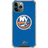 NHL New York Islanders Solid Background iPhone 11 Pro Max Clear Case