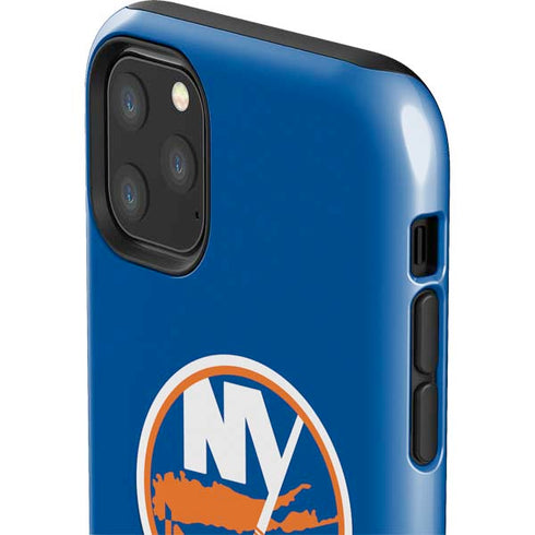 NHL New York Islanders Solid Background iPhone 11 Pro Max Impact Case