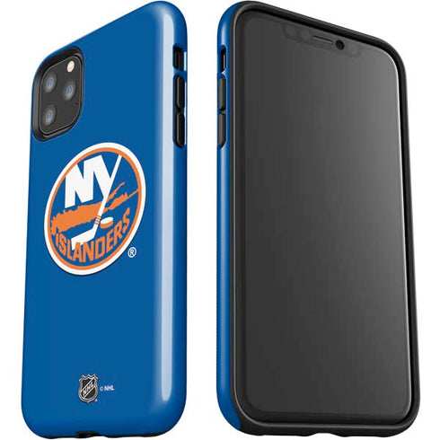NHL New York Islanders Solid Background iPhone 11 Pro Max Impact Case