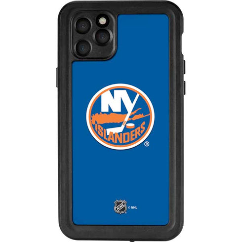 NHL New York Islanders Solid Background iPhone 11 Pro Max Waterproof Case