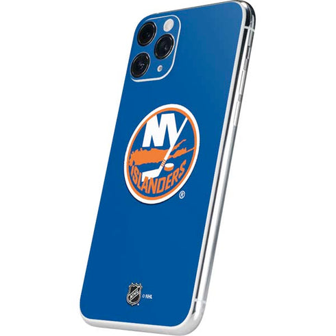 NHL New York Islanders Solid Background iPhone 11 Pro Skin