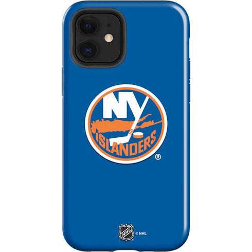 NHL New York Islanders Solid Background iPhone 12 Impact Case