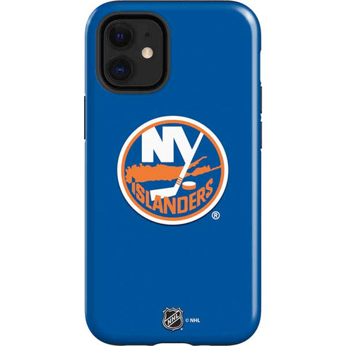 NHL New York Islanders Solid Background iPhone 12 Mini Impact Case