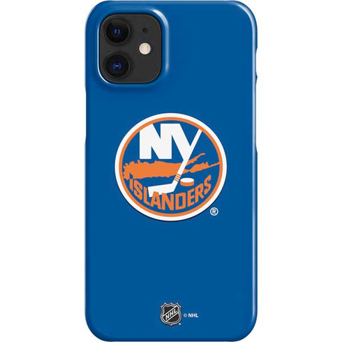 NHL New York Islanders Solid Background iPhone 12 Mini Lite Case