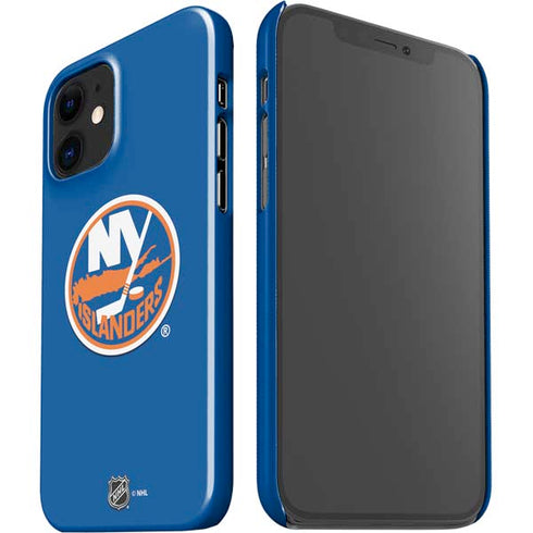 NHL New York Islanders Solid Background iPhone 12 Mini Lite Case