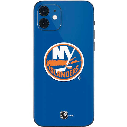 NHL New York Islanders Solid Background iPhone 12 Mini Skin