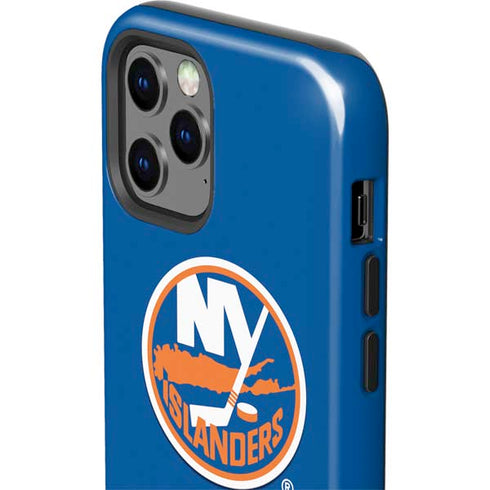 NHL New York Islanders Solid Background iPhone 12 Pro Impact Case