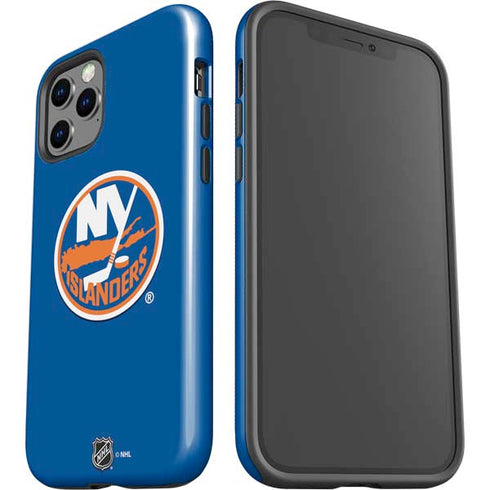 NHL New York Islanders Solid Background iPhone 12 Pro Impact Case
