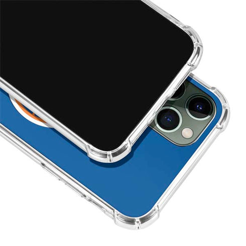NHL New York Islanders Solid Background iPhone 12 Pro Max Clear Case
