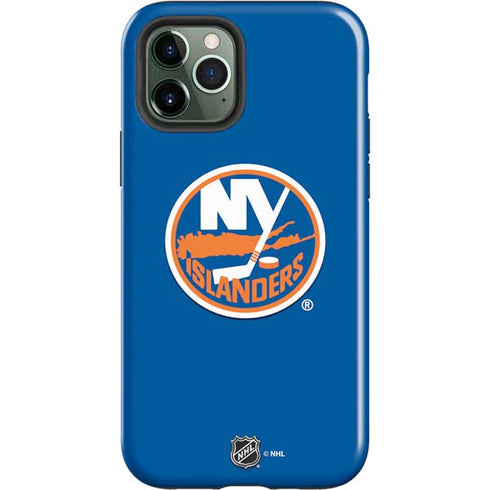 NHL New York Islanders Solid Background iPhone 12 Pro Max Impact Case