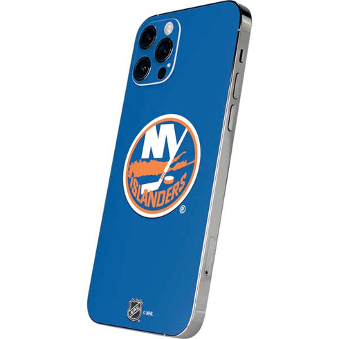 NHL New York Islanders Solid Background iPhone 12 Pro Max Skin