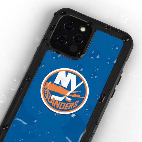 NHL New York Islanders Solid Background iPhone 12 Pro Waterproof Case